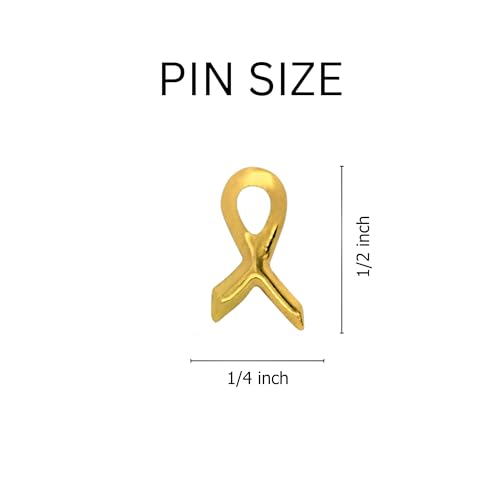 Image of 1 /2 /5 /10 /25 /50 /100pcs Satin Awareness Ribbon Pins (Pick your color), for Cancer & Disease Awareness, Bulk Quantities for Fundraising, Events, Gift Giving