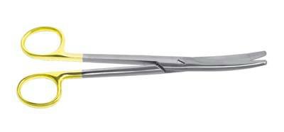Mayo Scissors 6.75” Curved Tungsten Carbide German