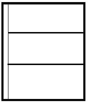 Cosmic/Multi-Master Banknote Collectors Sleeves - 3 Pocket Horizontal, 215mm x 95mm (20)