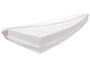 Dibapur 20 cm Höhe ca. Matratze Pro Dolce • 7 Zonen Orthopädische Kaltschaummatratze • (200 x 220 cm) • Härtegrad 3 Fest Aloe Vera glatt Bezug Waschbar 60 °C • Zum Einführungspreis • Öko-Tex