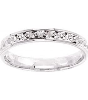 Alliance Mariage Or 9 carats KISA anneau bague de mariage fine 3 mm taille 51