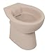 Produktbild 'aquaSu® Stand WC spülrandlos 083, Tiefspüler mit waagerechtem Abgang, Tiefspül WC ohne Spülrand, 39 x 36,5 x 47 cm, Bodenstehende Toilette, Sanitärkeramik in beige, 55108 3