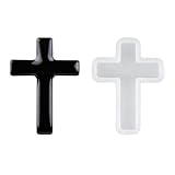 Moldes de resina en forma de cruz: ideales para joyas de resina (llaveros, pulseras, aretes, collares, colgantes colgantes) y otras manualidades de resina de bricolaje. También brillan como herramientas para hacer regalos personalizados para amigos y familiares, o decoración única para eventos especiales