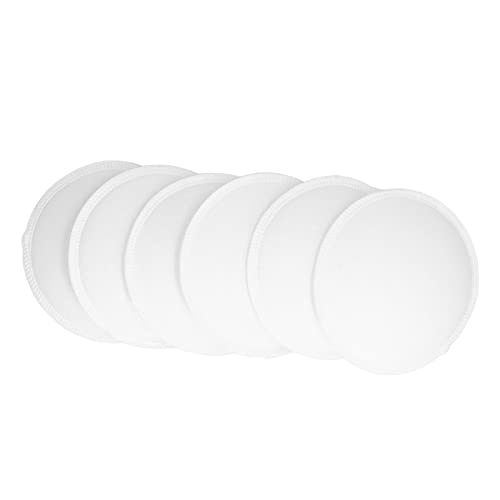 Almohadillas para el Pecho, Almohadillas para el Pecho Lavables y Reutilizables, Material de Algodón, Paquete de 12 para Uso Diario