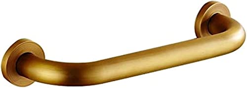 HYEFDWS Barra di Sostegno per Bagno, corrimano per Vasca, Maniglia per Bagno, corrimano per Bagno, Pendente per WC in Rame Pieno, Maniglia per Bagno Antica, Maniglia per Vasca antiscivo