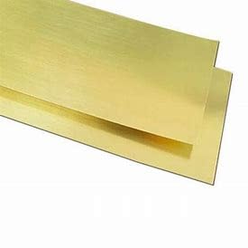 Vakooba 3mmx25mmx100mm Brass Sheet Plate Industry DIY Experiment Sheet (25 mm)