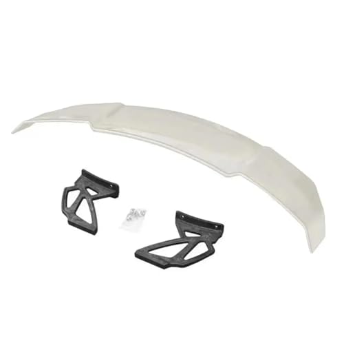 Spoiler de toit arrière finition look carbone pour voiture berline