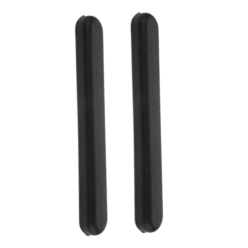 ERINGOGO 1 Par Almohadilla antideslizante para reposabrazos adulto Ligero Agarre apoya III Suave reposabrazos silla accesorios para sillas el plastico Black