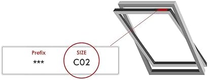 Bloc Skylight Blind for Velux Roof Windows Blockout, Cream, C02
