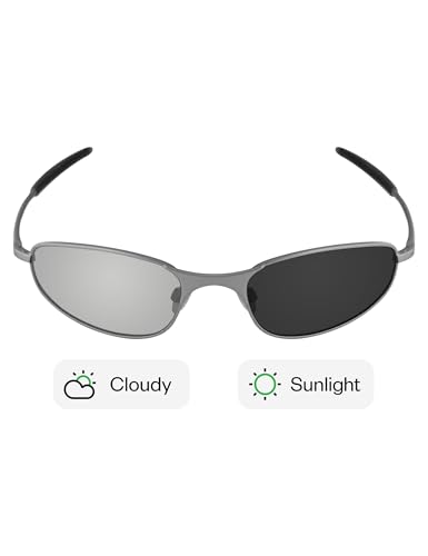 Image of Mryok Replacement Lenses for Oakley A Wire Sunglasses, HD Polarized, UV Protection, Impact Resistant & Perfectly Fit
