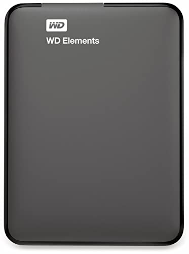 Image of WD 500 GB Elements Portable External Hard Drive - USB 3.0, Black