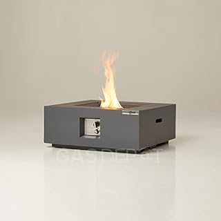 REALGLOW Heatblock MGO Gas Fire Pit 13KW (Grey)