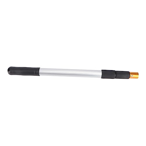 LOORGVEL Recogedor Extensible para Nueces con Mango Telescópico de Aluminio Recolector Práctico para Frutas Caídas Cómodo y Fácil de Usar sin Agacharse Cesta Rodante Resistente
