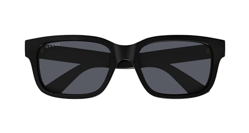 Gucci Grey Rectangular Men's Sunglasses GG1583S 001 562