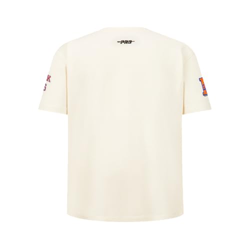 Pro Standard Big Boys NBA New York Knicks Retro Classics Short Sleeve Tee Eggshell L by Pro Standard - Used condition - Image 3