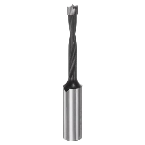 uxcell Brad Point Drill Bits for Wood 5.5mm x 70mm Forward Turning Carbide for Woodworking Carpentry Drilling Tool