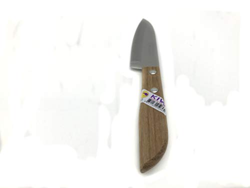KIWI 4" Sharp Pairing Knife, with wood Handle # 503 - Thumbnail 4