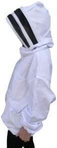 Pest Control Direct Beekeepers Jacket with Fencing/Spaceman Hood (small)