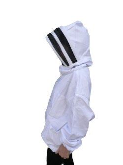 Pest Control Direct Beekeepers Jacket with Fencing/Spaceman Hood (MEDIUM)