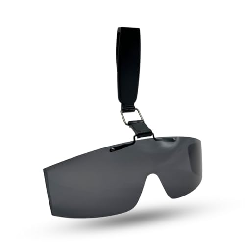 XII WY Polarized Clip-on Sunglasses Rimless Anti-Glare UV Protection