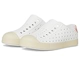 Native Shoes Kids Jefferson (Toddler) Sneaker, Shell White/Bone White/Popsicle Palm Block, 7 US Unisex