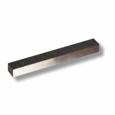 Cleveland C44602 Super Mo-Max 861 Ground Heavy Duty Rectangular Tool Bit Blank, 2-1/2 in L x 1/4 in W x 3/8 in H, 8% Cobalt HSS, M42 Material Grade, Beveled End, Bright (Each)