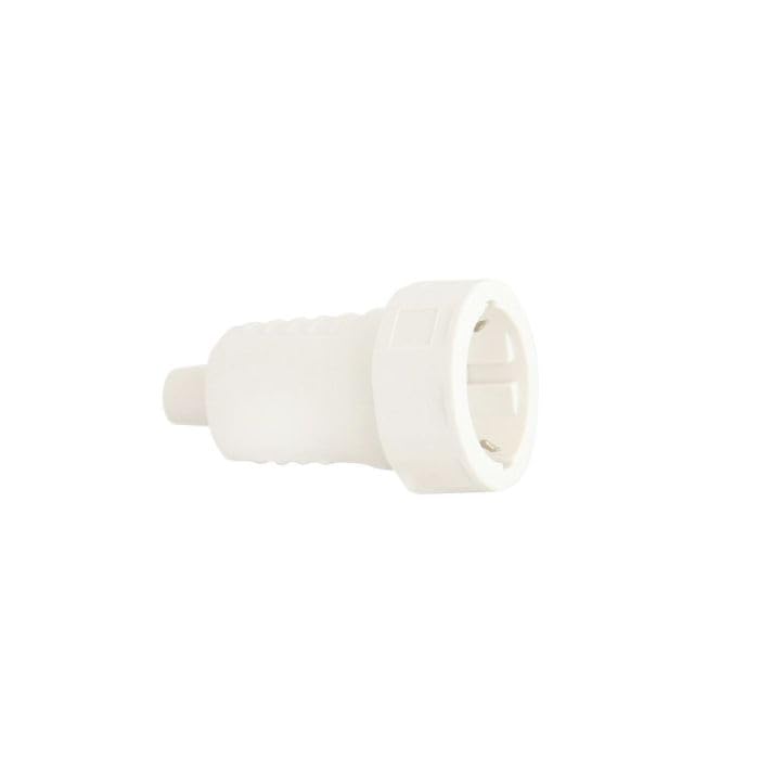 White Rubber 10/16 TT Moving Base Ideal for Device Holders, Provides Stability and Strength on Various Surfaces