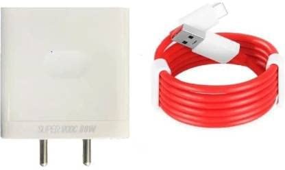 Image of Adapter for Oneplus Charger Original 80W Ultra Fast Charger with USB to C Dash SUPERVOOC Cable