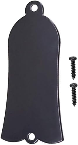 Copertura Truss Rod Per Chitarra Les Paul - Nero, 2 Fori, 58.5x27 Mm, Per Gibson Style - Foto 2