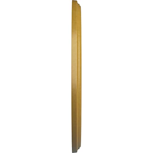 Image of Ekena Millwork CM15BEIGS 15-3 /4 inch x 3-7 /8 inch x 3 /4 inch Berkshire Ceiling Medallion, Iridescent Gold