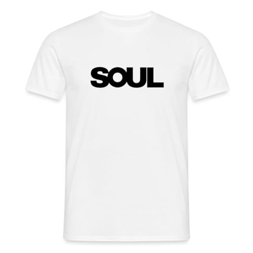 Image of Soul Music Logo Men's T-Shirt White