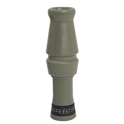 Power Calls Mallard Duck Call | Impact | Powerful Single Reed Molded Call for Competition & Waterfowl Hunting | OD Green