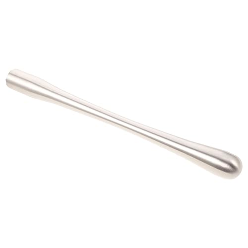 GRIRIW Stainless Steel Popsicles Cocktail Muddler Mint Muddler Fruit Muddler for Drinks Grinding Rod Bar Supplies Drink Muddler Mojito Muddler Long Handle Muddler Blender for Fruit Silver