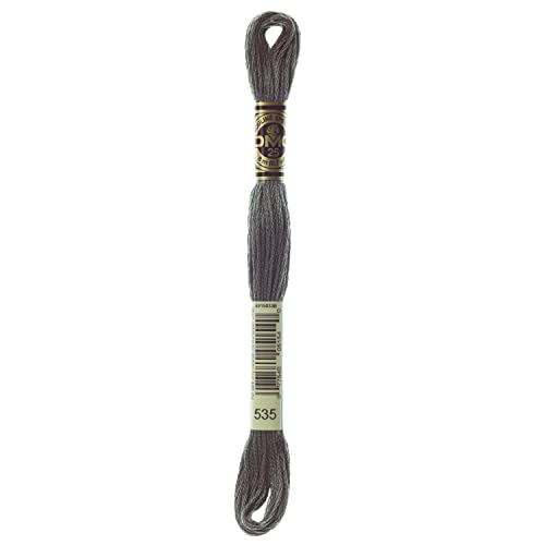 Image of DMC 6-Strand Embroidery Cotton Floss, Very Light Ash Grey