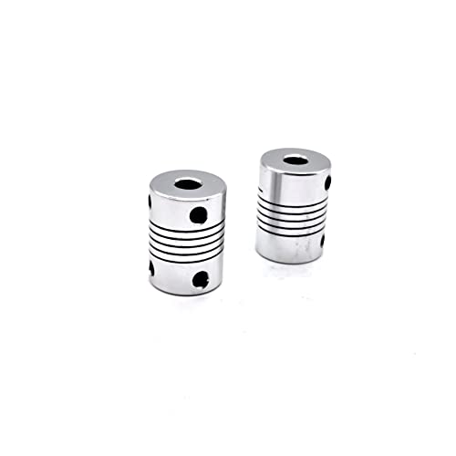 GH1-C19-25-5 * 8 Aluminum Step Motor Flexible Couplings Coupler, Outer diameter 19mm, Length 25mm, Inner bore 5mm to 8mm, Pack of 10 PCS
