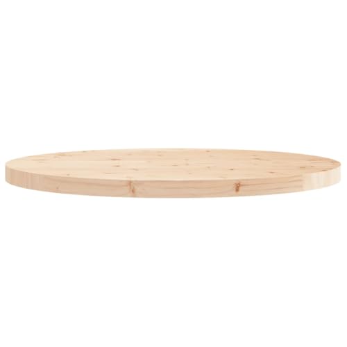 Tableros de mesa de madera redonda 80x3 cm de pino para bricolaje casero 6