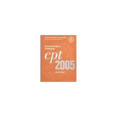 2005 Cpt: Current Procedural Terminology