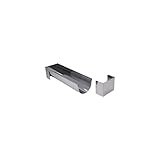 DE BUYER -3206.30 -gouttiere a buches ronde inox 30x8cm, Argenté sur Amazon