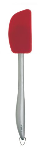 Cuisipro 11-1/2-Inch Silicone Spatula, Red