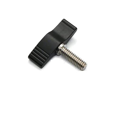 1 M4 M5 M6 M8 ܂݃lW T^Cv/7^Cv ߃lW nh\ o^tCVFCvlW SLR[bhXC_[p(T Type Black,M6 x 25mm)