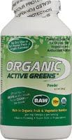 Bio International Organic Active Greens Powder - 9.2 oz