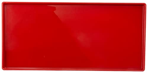 Bandeja para banheiro Splash, 27x13x1,5, Vermelho Bold, Coza