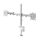 One For All Universal-Doppelmonitorarm (DM2220) Weiss