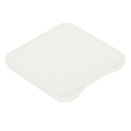 TOTO - Funda protectora para 1 tarjeta SD o 1 tarjeta MS PRO Duo transparente de 37 x 37 x 4 mm