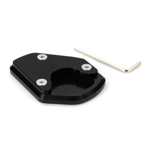 Plaque support béquille moto Trident 660 accessoire béquille noire