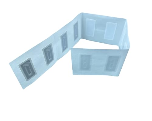 JYJRFID 10 etiquetas de seguridad MI 13.56 MHz Classic 1K para control de acceso inteligente (30 x 15 mm)