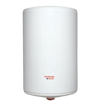 Hindware Metal Series vertical Water Heater/Geyser (White, 25 ltrs)