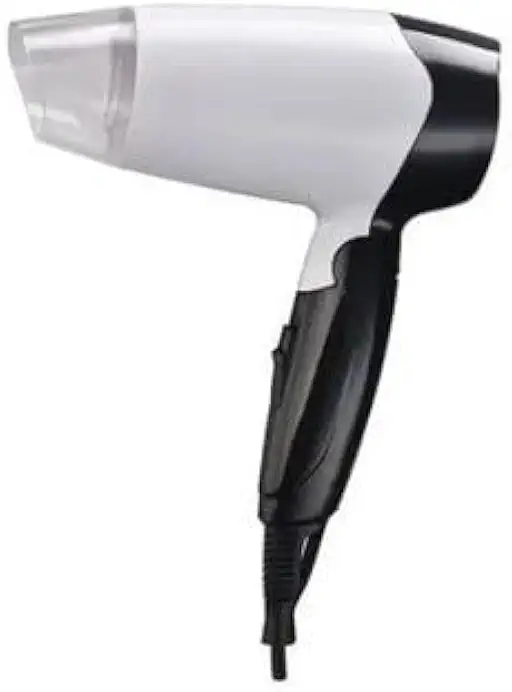Secador de Cabelo Mini 110V 1200W Dobrável Portátil, Compacto Ideal para Viagem e Uso Doméstico no Banheiro