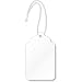 SmartSign"White Merchandise Tags with Long String" Easy to Attach, 1.75" x 2.875" | Pack of 1000