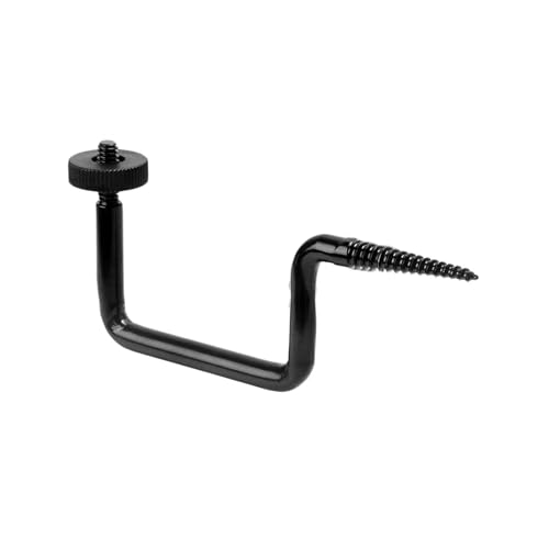 Calager Soporte para cámara de sendero en árbol, hierro fuerte y fácil instalación, soporte de árbol de cámara de caza, soporte de montaje de tornillo, accesorios de caza para disparar cosas y juegos,